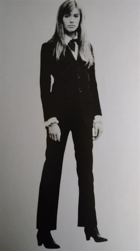 yves saint laurent le smoking women|francoise hardy yves Saint Laurent.